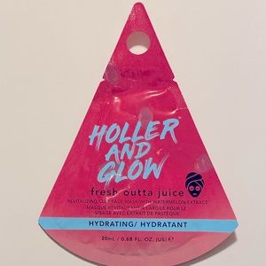 Holler and Glow fresh outta juice clay mask